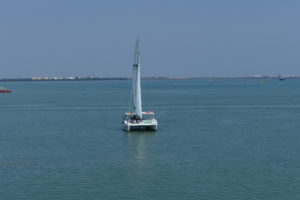 Kuru sailing Darwin Harbour